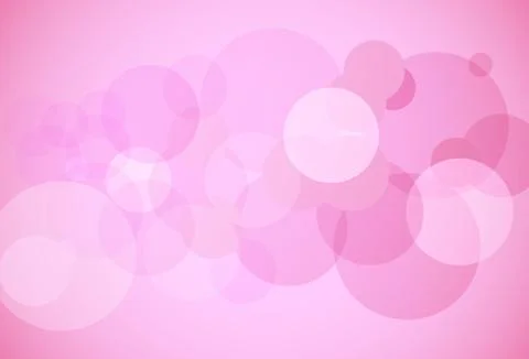 Circles screen blur scatter glitter pink abstract background Stock Illustration