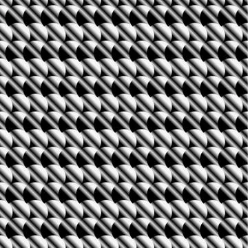 Circles seamless pattern. Black and white abstract background. Repeatable. イラスト素材