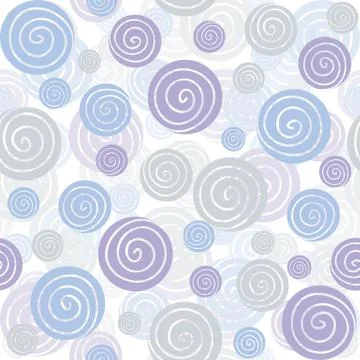 Circles seamless pattern Stock Illustration