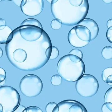 Circles seamless pattern. Round shapes background Stock Illustration