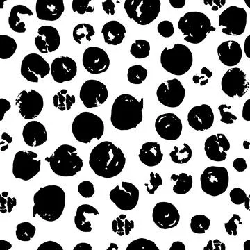 Circles seamless pattern vector. Stock Illustration