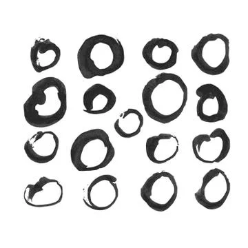 Circles set. Stock Illustration