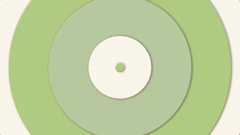 Circles With SHift Effect And Circular Motion Stock Footage 264648198