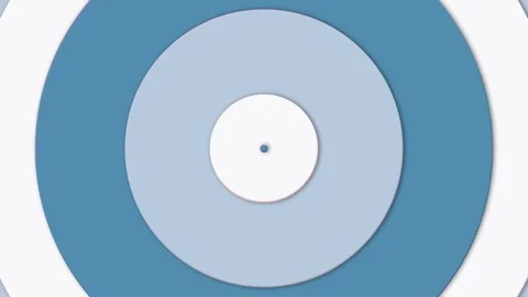 Circles With SHift Effect And Circular Motion Stock Footage 264648288