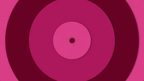 Circles With SHift Effect And Circular Motion Stock Footage 264648298