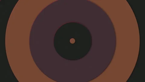 Circles With SHift Effect And Circular Motion Stock Footage 264648658