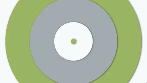 Circles With SHift Effect And Circular Motion Stock Footage 264648842