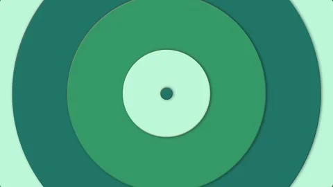 Circles With SHift Effect And Circular Motion Stock Footage 264649180