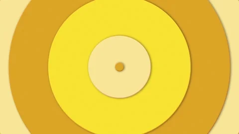 Circles With SHift Effect And Circular Motion Stock Footage 264649303