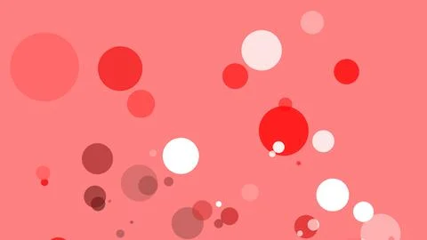 Circles spring up on a colorful background イラスト素材