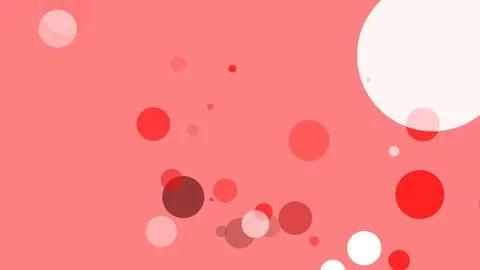Circles spring up on a colorful background イラスト素材