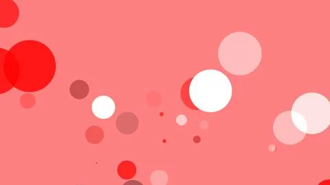 Circles spring up on a colorful background イラスト素材