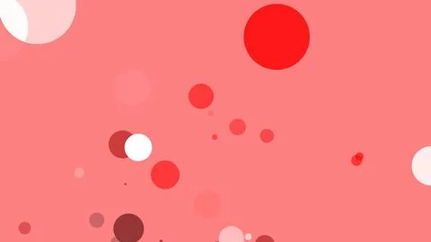 Circles spring up on a colorful background イラスト素材