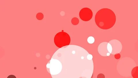 Circles spring up on a colorful background イラスト素材