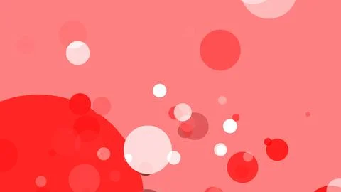 Circles spring up on a colorful background イラスト素材