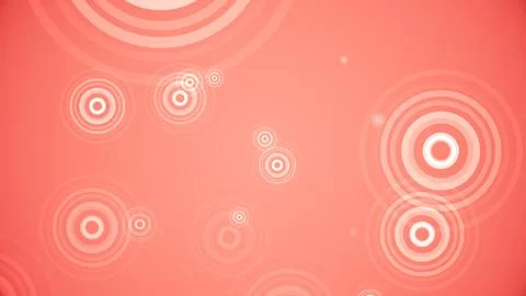 Circles spring up on a colorful background イラスト素材
