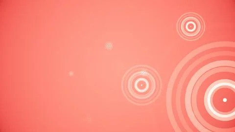 Circles spring up on a colorful background イラスト素材