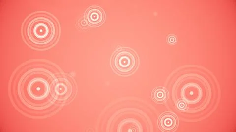 Circles spring up on a colorful background 스톡 일러스트