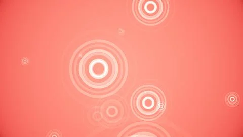 Circles spring up on a colorful background 스톡 일러스트