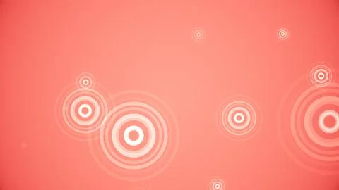 Circles spring up on a colorful background イラスト素材