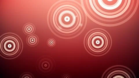 Circles spring up on a colorful background イラスト素材