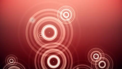 Circles spring up on a colorful background 스톡 일러스트