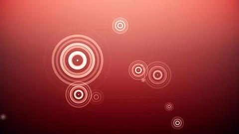 Circles spring up on a colorful background 스톡 일러스트