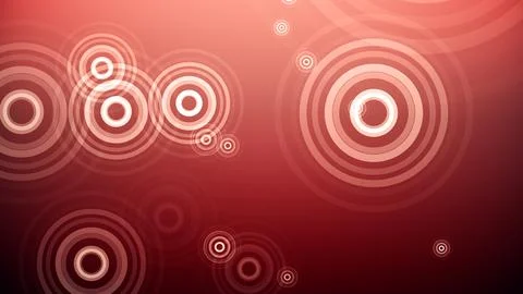 Circles spring up on a colorful background 스톡 일러스트