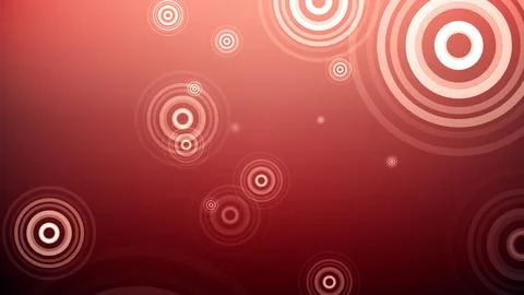 Circles spring up on a colorful background 스톡 일러스트