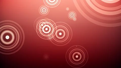 Circles spring up on a colorful background 스톡 일러스트