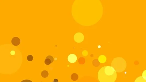 Circles spring up on a colorful background Stock Illustration