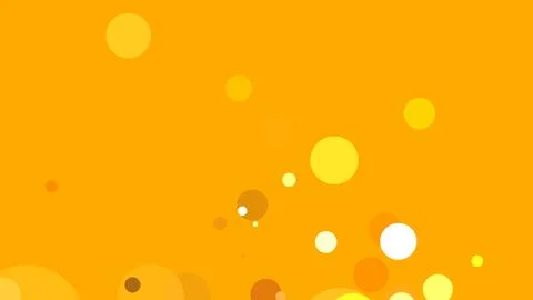 Circles spring up on a colorful background Stock Illustration