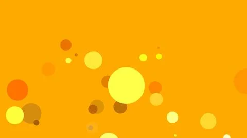 Circles spring up on a colorful background 스톡 일러스트