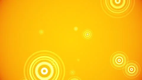 Circles spring up on a colorful background イラスト素材