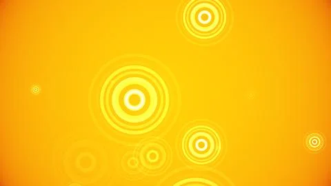 Circles spring up on a colorful background Stock Illustration