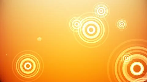 Circles spring up on a colorful background 스톡 일러스트