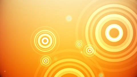 Circles spring up on a colorful background 스톡 일러스트