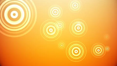 Circles spring up on a colorful background 스톡 일러스트