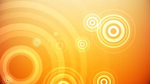 Circles spring up on a colorful background イラスト素材