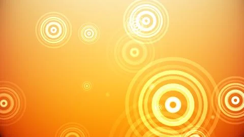 Circles spring up on a colorful background 스톡 일러스트