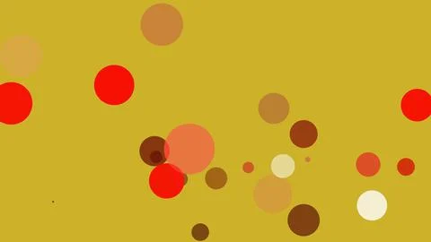 Circles spring up on a colorful background 库存插图