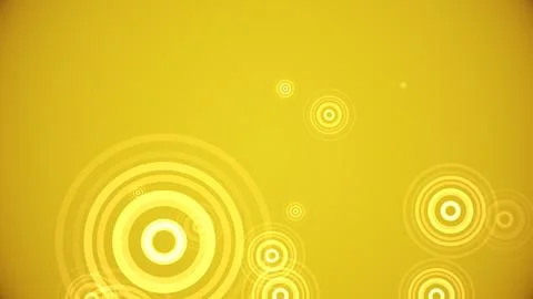 Circles spring up on a colorful background Stock Illustration