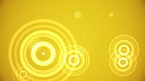 Circles spring up on a colorful background 库存插图