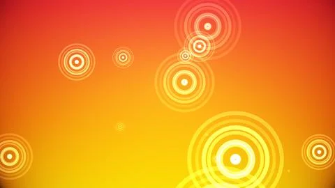 Circles spring up on a colorful background 스톡 일러스트