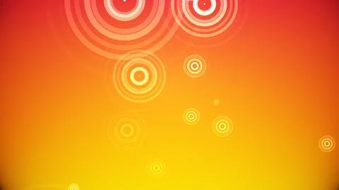 Circles spring up on a colorful background 스톡 일러스트
