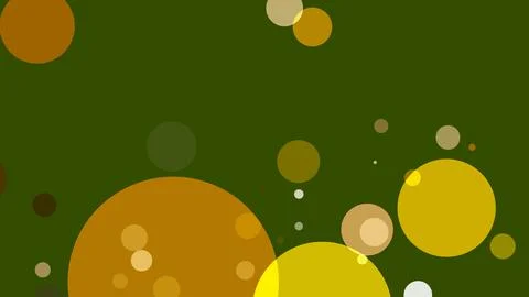 Circles spring up on a colorful background 스톡 일러스트