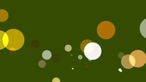 Circles spring up on a colorful background 库存插图