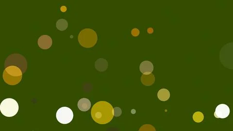 Circles spring up on a colorful background Stock Illustration