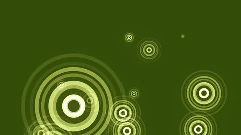 Circles spring up on a colorful background 库存插图