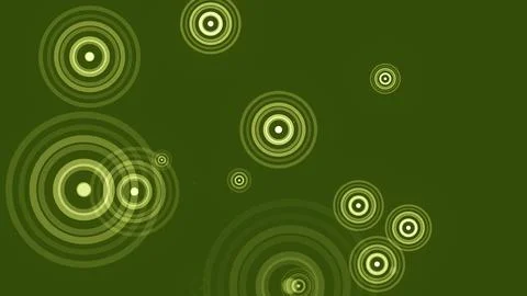 Circles spring up on a colorful background イラスト素材